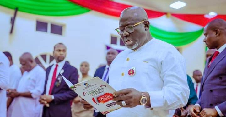 Oborevwori savours unity in Delta, assures of prosperous 2025