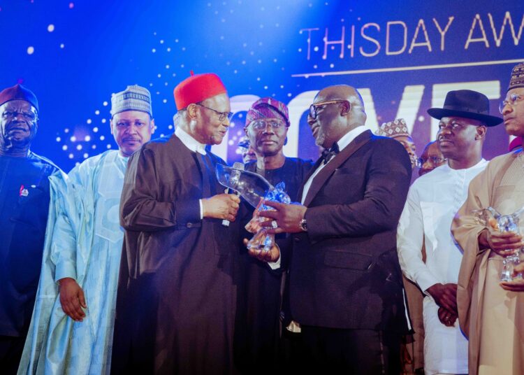Oborevwori shines, wins Governor of the year 2024 Award