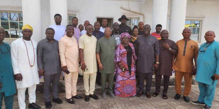 Ughelli South United Forum Pays A Courtesy Visit To Amori